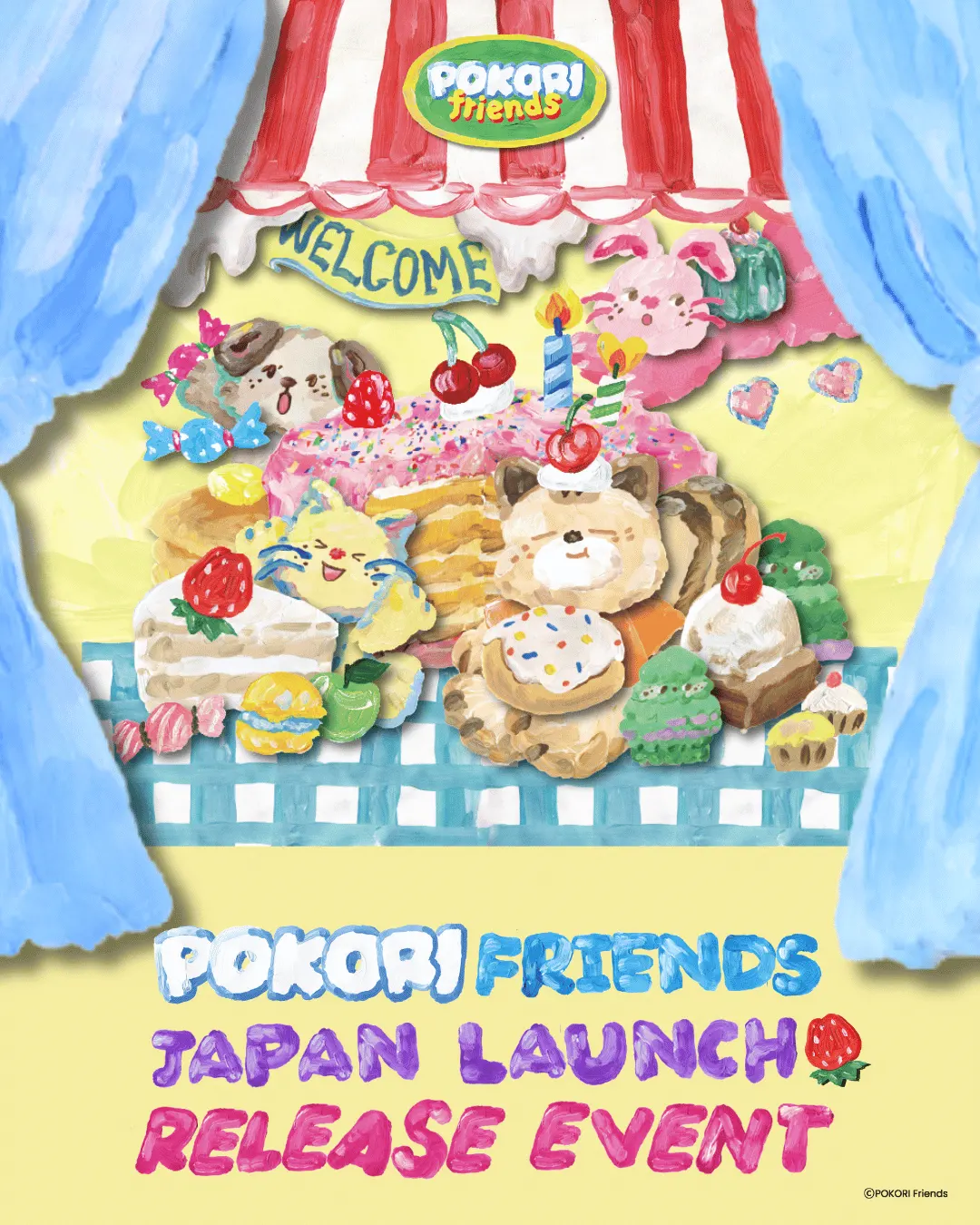 日本初のリリースイベント「POKORI FRIENDS JAPAN LAUNCH & RELEASE EVENT」が開催決定。フォトスポットや韓国での人気商品の展示も！